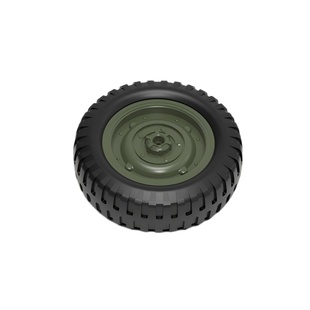 Racent Hjul Komplett Willys MB (1) i gruppen RADIOSTYRD BIL / Reservdelar / Racent Delar hos Rynosx4 Hobbyshop AB (EXAC0116003)