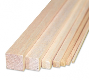 BalsaList 6x20x1000 mm i gruppen Bygg & Verktyg / Byggmaterial / Trä hos Rynosx4 Hobbyshop AB (FABL060200)