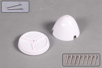 Spinner BF109 brun i gruppen RADIOSTYRDA FLYG / Tillbehör / Propeller & spinner / Spinner hos Rynosx4 Hobbyshop AB (FMSML105)