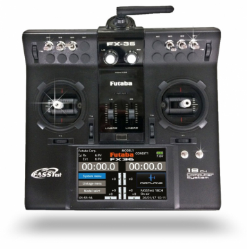 Futaba FX-36 Radio, R7208SB, utan batteri & laddare i gruppen Elektronik / Sndare & tillbehr / Sndare hos Rynosx4 Hobbyshop AB (FP05003203-3)