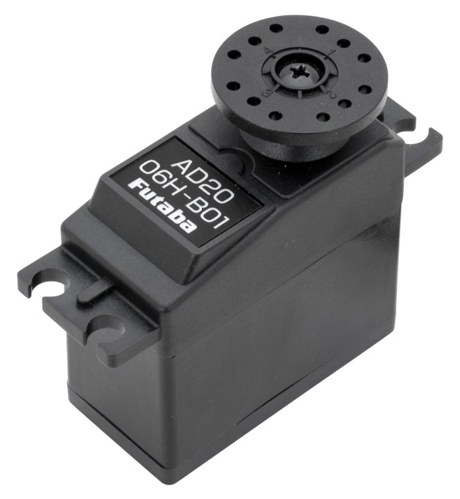Servo AD20-06H-B01 40x20x38,1mm 7,4V/4,1kg/cm i gruppen RYNOS / Ej publicerat hos Rynosx4 Hobbyshop AB (FP05300036-3)