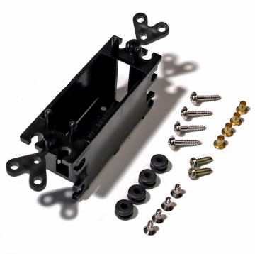 Servobrygga f. 1 servo S132 i gruppen Fabrikat / F / Futaba / Servohållare hos Rynosx4 Hobbyshop AB (FP1178)