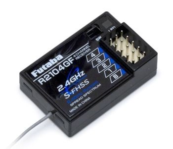 Mottagare 4-K 3PR,2PL,3PL,4PL S-FHSS 2.4G i gruppen Elektronik / Mottagare & tillbehör / Mottagare hos Rynosx4 Hobbyshop AB (FPR2104GF)