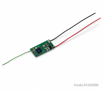 Mottagare 2.4G S-FHSS passar inomhus flyg i gruppen RADIOSTYRDA FLYG / Radioutrustning / Mottagare hos Rynosx4 Hobbyshop AB (FPR3206SBM)