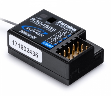 Mottagare 4-kanal T-FHSS Diversity i gruppen Elektronik / Mottagare & tillbehör / Mottagare hos Rynosx4 Hobbyshop AB (FPR324SBS)