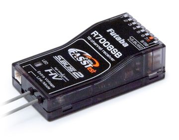 Futaba Mottagare 8-K 2.4G FASSTest HV S.BUS2 i gruppen Elektronik / Mottagare & tillbehör / Mottagare hos Rynosx4 Hobbyshop AB (FPR7008SB)