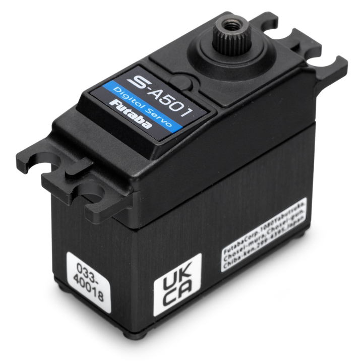 Futaba S-A501 Flygservo 16.8kg 0.11s HV S.BUS i gruppen RADIOSTYRDA FLYG / Radioutrustning / Servo hos Rynosx4 Hobbyshop AB (FPS-A501)