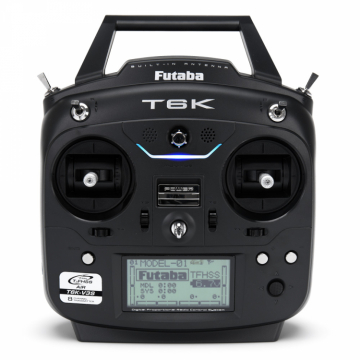 Futaba T6K-V3S Radio Mode-2 - R3008SB T-FHSS i gruppen RADIOSTYRDA FLYG / Radioutrustning / Sndare hos Rynosx4 Hobbyshop AB (FPT6KV3)