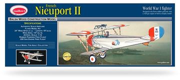 Nieuport II Guillow i gruppen Fabrikat / G / Guillows / Trmodeller hos Rynosx4 Hobbyshop AB (GU0203LC)