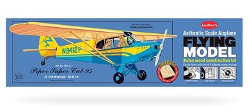 Piper Cub 95 Guillow - Laserskuren i gruppen Fabrikat / G / Guillows / Trmodeller hos Rynosx4 Hobbyshop AB (GU0303LC)