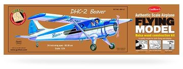 DHC-2 Beaver model kit - Laser Cut i gruppen Fabrikat / G / Guillows / Trmodeller hos Rynosx4 Hobbyshop AB (GU0305LC)