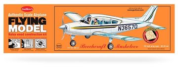 Beechcraft Musketeer Guillow i gruppen Fabrikat / G / Guillows / Trmodeller hos Rynosx4 Hobbyshop AB (GU0308LC)