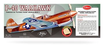 Curtis P-40 Warhawk i gruppen Fabrikat / G / Guillows / Trmodeller hos Rynosx4 Hobbyshop AB (GU0405LC)