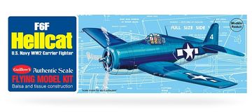 Grumman F6F Hellcat model kit i gruppen Fabrikat / G / Guillows / Trmodeller hos Rynosx4 Hobbyshop AB (GU0503)