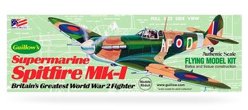 Supermarine Spitfire model kit i gruppen Fabrikat / G / Guillows / Trmodeller hos Rynosx4 Hobbyshop AB (GU0504)