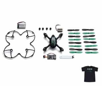 Value Pack med HD Kamera, Batteri, T-shirt, Kropp m.m i gruppen RADIOSTYRDA FLYG / Drönare / Reservdelar / Hubsan hos Rynosx4 Hobbyshop AB (H107-A38)