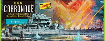 USS Carronade 1/168 i gruppen Fabrikat / H / HAWK - Lindberg / Plastbyggsatser Båt hos Rynosx4 Hobbyshop AB (HL403)