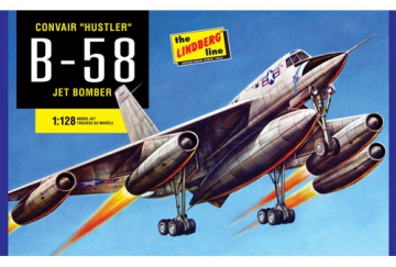 B-58 ''Hustler'' Bomber 1/128 i gruppen Bygg & Verktyg / Plastmodeller / Flyg/Heli hos Rynosx4 Hobbyshop AB (HL405)