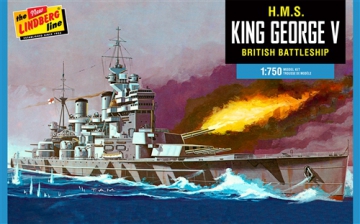 HMS King George V 1/750 i gruppen OUTLET / OUTLET hos Rynosx4 Hobbyshop AB (HL447)