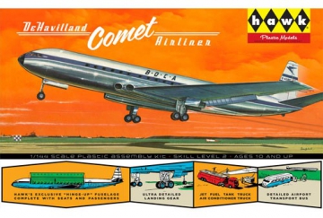 British Jetliner DeHavilland Comet 1/144 i gruppen Bygg & Verktyg / Plastmodeller / Flyg/Heli hos Rynosx4 Hobbyshop AB (HL512)