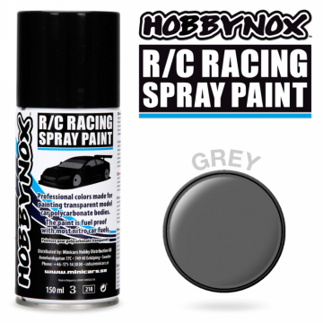 Hobbynox Gr R/C Racing Spray Frg 150 ml i gruppen RADIOSTYRD BIL / Tillbehr / Lackering hos Rynosx4 Hobbyshop AB (HN1103)