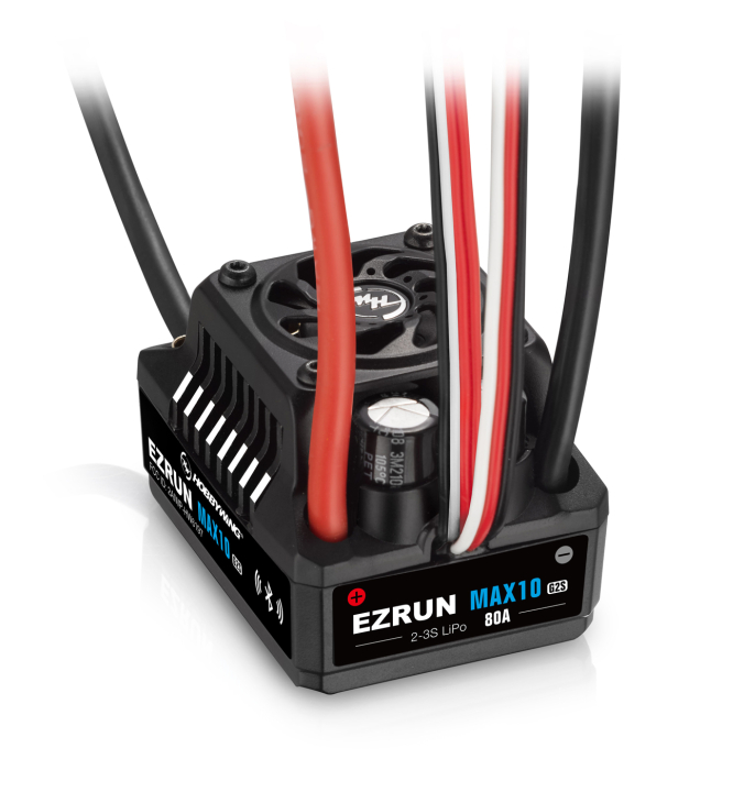 Hobbywing EzRun MAX10 G2S 80A 2-3S Sensor WP Fartreglage 1/10 i gruppen RADIOSTYRD BIL / Tillbehör / Fartreglage / Reglage (bil) hos Rynosx4 Hobbyshop AB (HW30102700)