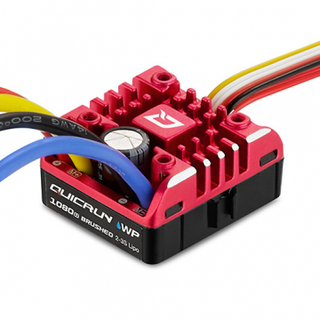 Hobbywing QuicRun WP 1080 G2 Fartreglage 80A (Borstat) 1/10 Crawler 2-3S i gruppen Elektronik / Fartreglage / Fartreglage bil hos Rynosx4 Hobbyshop AB (HW30120202)