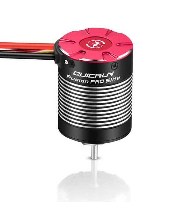 Hobbywing QuicRun Fusion Pro Elite 2300kV med Integrerad ESC 50A i gruppen Elektronik / Elmotorer / Kompletta motorsystem hos Rynosx4 Hobbyshop AB (HW30120500)