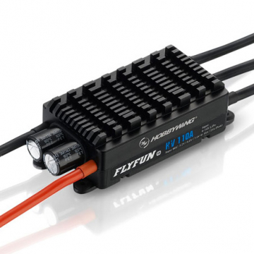 Hobbywing FlyFun 110A  HV OPTO Fartreglage 6-14S V5 i gruppen Elektronik / Fartreglage / Fartreglage flyg/heli/drönare hos Rynosx4 Hobbyshop AB (HW30201701)