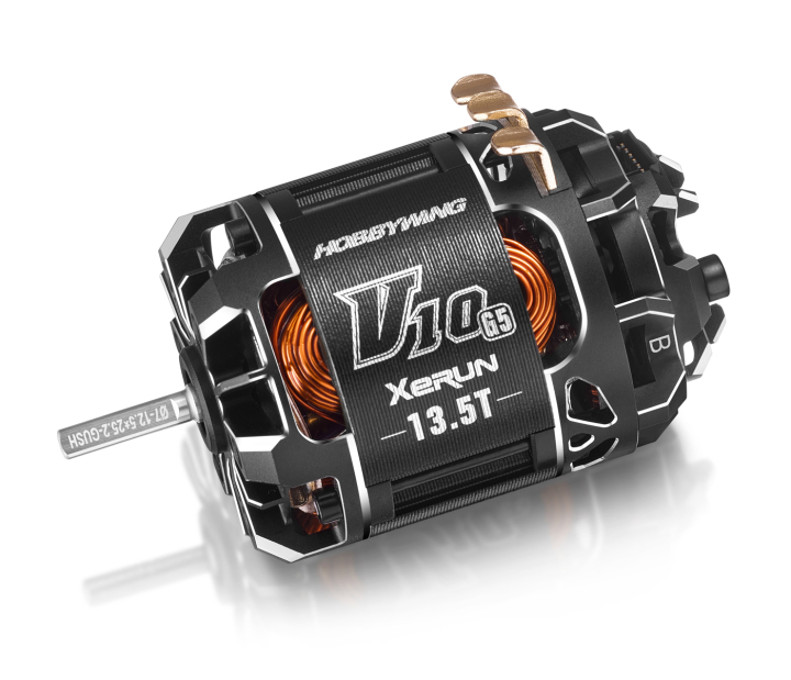 Hobbywing Motor XeRun V10 13.5T Black G5 Torque Stock i gruppen RADIOSTYRD BIL / Tillbehör / Elmotorer / Motorer (el bil) hos Rynosx4 Hobbyshop AB (HW30401763)
