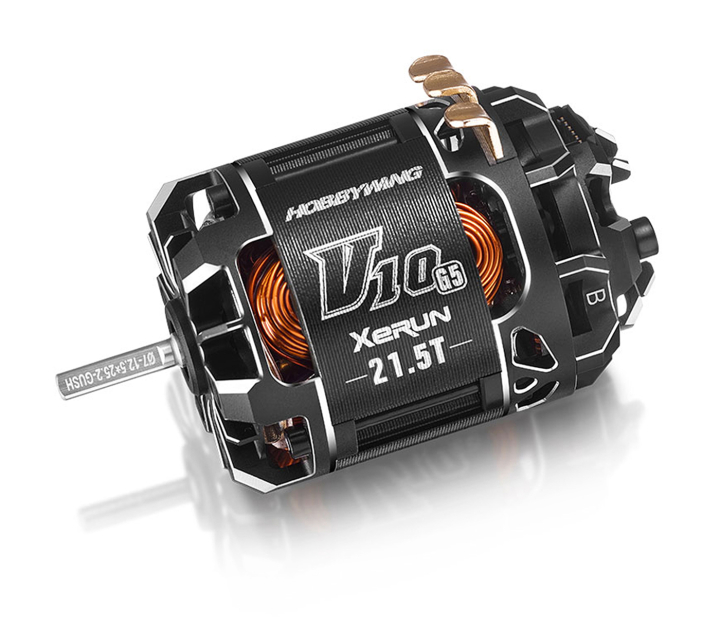 Hobbywing Motor XeRun V10 21.5T Black G5 Stock Torque i gruppen RADIOSTYRD BIL / Tillbehör / Elmotorer / Motorer (el bil) hos Rynosx4 Hobbyshop AB (HW30401767)