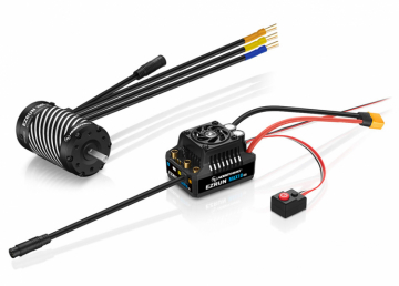 Hobbywing EzRun Combo MAX10 G2 140A  - 3665SD 2400kV G3 1/10 i gruppen Elektronik / Elmotorer / Kompletta motorsystem hos Rynosx4 Hobbyshop AB (HW38020343)