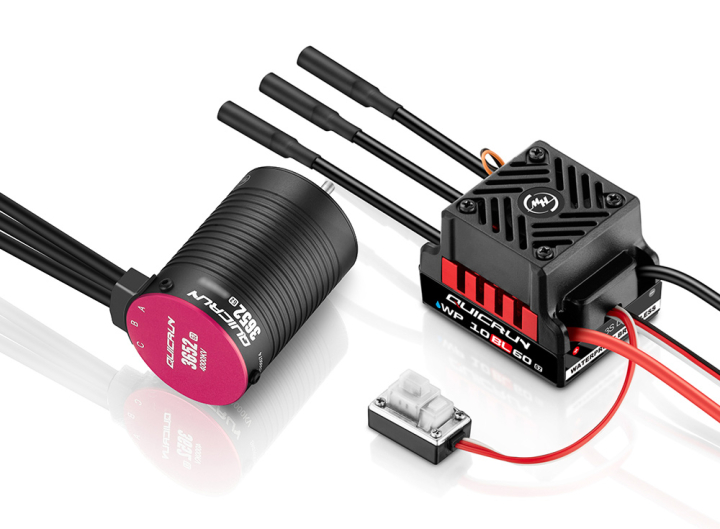 QuicRun Combo WP 10BL60 G2 - 3652SL 3250kV G2 1/10 Sensorlöst i gruppen RADIOSTYRD BIL / Tillbehör / Fartreglage / Reglage (bil) hos Rynosx4 Hobbyshop AB (HW38020396)