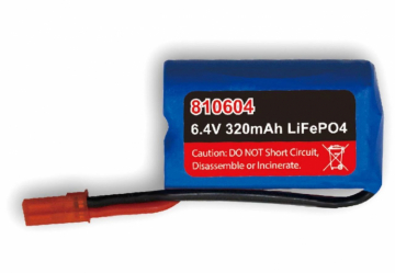 Li-Fe Batteri 2S 6,4V  320mAh Joysway Magic Vee/Cat i gruppen Elektronik / Batterier & laddare / Batterier / Li-Fe hos Rynosx4 Hobbyshop AB (JW810604)
