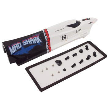 Deck vit med packning Mad Shark i gruppen Fabrikat / J / Joysway / Reservdelar hos Rynosx4 Hobbyshop AB (JW820503)