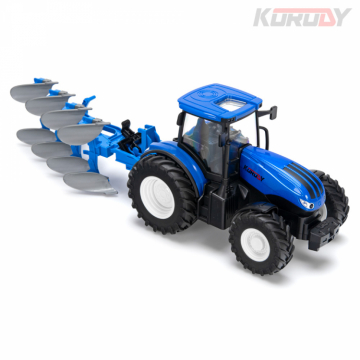 Korody Traktor med vxelplog RC RTR 1:24 i gruppen RYNOS / Ej publicerat hos Rynosx4 Hobbyshop AB (KO6638H)