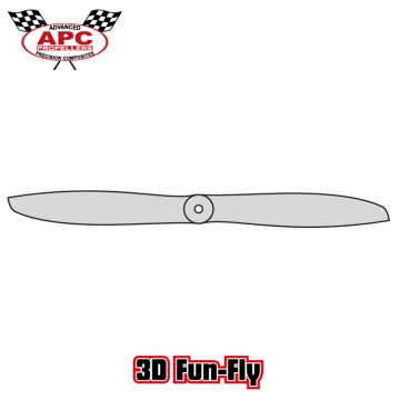 Propeller 13x4 3D Fun Fly i gruppen RADIOSTYRDA FLYG / Tillbehr / Propeller & spinner / Propeller hos Rynosx4 Hobbyshop AB (LP13040W)