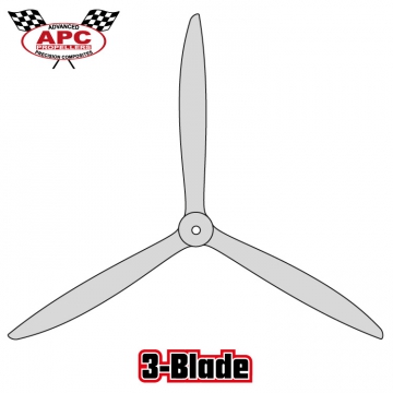 Propeller 15.75x13-3 3-Blad i gruppen RADIOSTYRDA FLYG / Tillbehr / Propeller & spinner / Propeller hos Rynosx4 Hobbyshop AB (LP3157513)