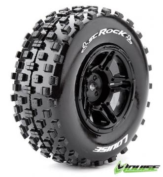 Däck & Fälg SC-ROCK 4WD/2WD Bak (2) i gruppen Fabrikat / L / Louise RC World / Däck Short Course hos Rynosx4 Hobbyshop AB (LT3229BTR)