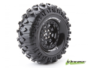 Dck & Flg CR-ROWDY 1.9" Svart (2) i gruppen Fabrikat / L / Louise RC World / Dck Crawler hos Rynosx4 Hobbyshop AB (LT3233VB)