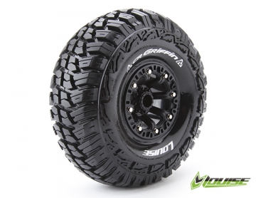 Däck & Fälg CR-GRIFFIN 2.2" Svart (2) i gruppen Fabrikat / L / Louise RC World / Däck Crawler hos Rynosx4 Hobbyshop AB (LT3235VB)