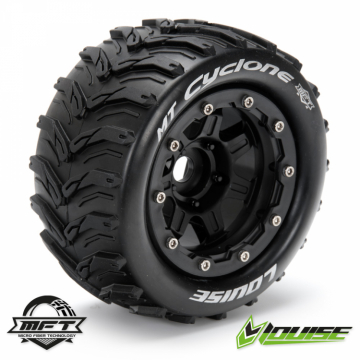 Louise Däck & Fälg MT-CYCLONE Maxx Soft Svart (MFT) (2) i gruppen RADIOSTYRD BIL / Tillbehör / Däck & fälg hos Rynosx4 Hobbyshop AB (LT3331SB)