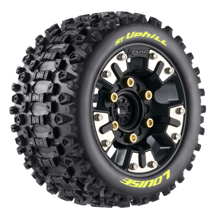 Louise Däck & Fälg ST-UPHILL Mini MAXX/XRT (0 & 1/2 Offset Hex) (2) i gruppen RADIOSTYRD BIL / Tillbehör / Däck & fälg hos Rynosx4 Hobbyshop AB (LT3388SM)