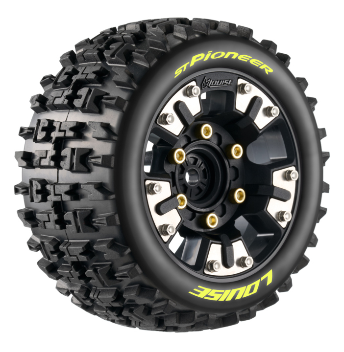Louise Däck & Fälg ST-PIONEER Mini MAXX/XRT (0 & 1/2 Offset Hex) (2) i gruppen RADIOSTYRD BIL / Tillbehör / Däck & fälg hos Rynosx4 Hobbyshop AB (LT3389SM)