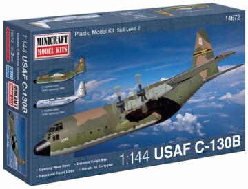 1/144 C-130B USAF i gruppen Fabrikat / M / Minicraft Models / Plastbyggsatser hos Rynosx4 Hobbyshop AB (MC14672)