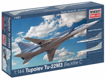 1/144 Tupolev TU-22M3 Backfire USSR i gruppen Fabrikat / M / Minicraft Models / Plastbyggsatser hos Rynosx4 Hobbyshop AB (MC14681)