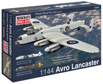 1/144 Avro Lancaster RAF i gruppen Fabrikat / M / Minicraft Models / Plastbyggsatser hos Rynosx4 Hobbyshop AB (MC14689)