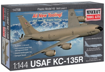1/144 KC-135R USAF i gruppen Bygg & Verktyg / Plastmodeller / Flyg/Heli hos Rynosx4 Hobbyshop AB (MC14708)