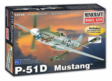 1/144 P-51D i gruppen Bygg & Verktyg / Plastmodeller / Flyg/Heli hos Rynosx4 Hobbyshop AB (MC14739)