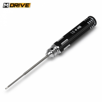 M-DRIVE Insexnyckel Rak - 1.5mm i gruppen Bygg & Verktyg / Verktyg / Meka  / Insexmejslar (Meka) hos Rynosx4 Hobbyshop AB (MD20015)